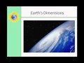 Earth's Structure and Properties