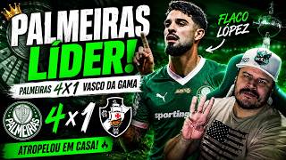 LAVOU A ALMA? PALMEIRAS 4X1 VASCO DA GAMA | VASCO VAI JOGAR A SÉRIE B?