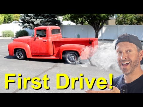 First Drive - Tesla Swapped Ford F-100