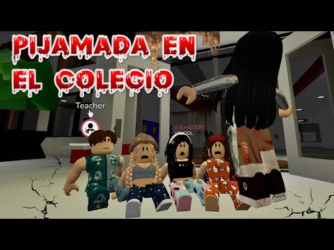 PIJAMADA EN EL COLEGIO |HISTORIA BROOKHAVEN ROBLOX