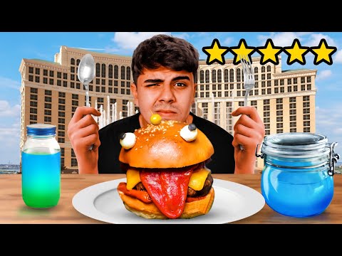 COMIDAS DE FORTNITE POR 24 HORAS EM UM HOTEL 5 ESTRELAS!