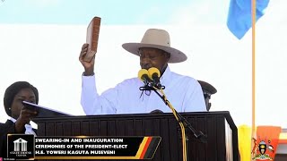YouTube video thumbnail: Uganda's President Yoweri Museveni Sworn in to Seventh Consecutive Term