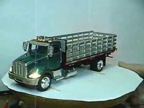 Stake truck show-off