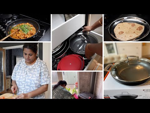 Busy Morning Vlog|| Office day Morning routine|| New Cookware|| Dhaba style paneer gravy