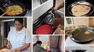 Busy Morning Vlog|| Office day Morning routine|| New Cookware|| Dhaba style paneer gravy