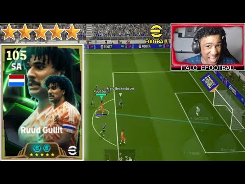 Gullit 105 Epico Impeto Fazendo HUMILHOU KITOU FACIL no eFootball