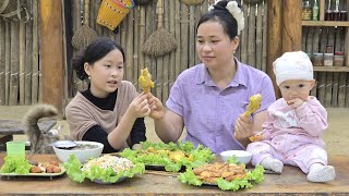 Peaceful Winter Days: Growing Ginger, Cooking, and Sending Children to School | Ly Thi Ca