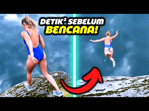 30 Momen Mengerikan Beberapa Detik Sebelum Bencana, TEREKAM KAMERA!