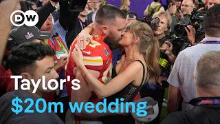 YouTube video thumbnail: Inside the Global Fascination With Taylor Swift's Wedding