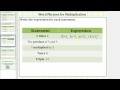 Understanding Multiplication Word Phrases