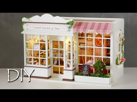 [4K] Sweet Berries Time || DIY Miniature Dollhouse Kit - Relaxing Satisfying Video