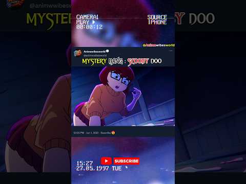 Mystery Bang SCOOBY DOO 4K Animation 😍 #viral #animation