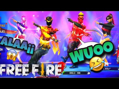 ASI REACCIONA LA GENTE CUANDO LOS PONEMOS A BAILAR Part#2*EPICO*🤣🔥FREE FIRE!