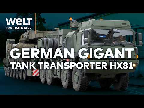 GERMAN GIGANT: Bundeswehr Most Powerful Tank Transporter HX81 - V8 Engine with 680 HP | Documentary