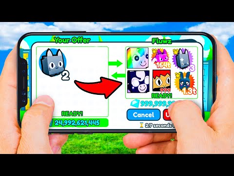 Pet Simulator X, BUT I'm on MOBILE..