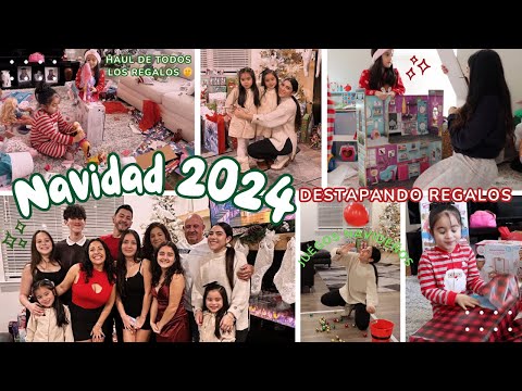 Navidad 2024 ✨🎄 Empacando los regalos+ Juegos navideños+ Haul de todos los regalos ❤️