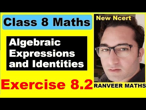 Class 8 Maths , Ex.8.2 Q1 to Q5 (Algebraic Expressions And Identities) New Ncert | Ranveer Maths 8