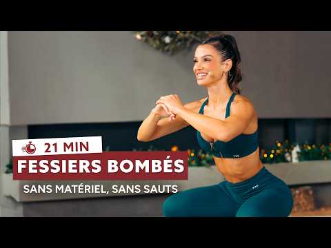 21MIN ABDOS FESSIERS INTENSIFS ! Sans matériel, sans sauts - Christmas With Sissy