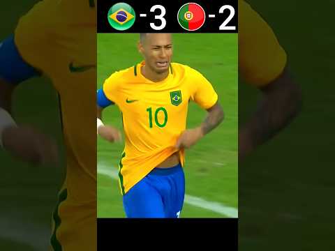 Brazil vs Portugal 2026 Fifa WC Imaginary Final Highlights #youtube #shorts #football