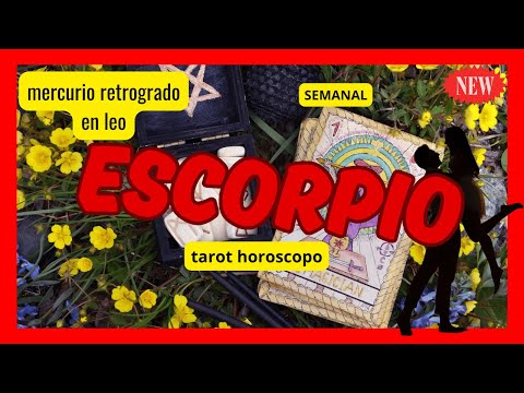 ESCORPIO ♏️ SALES ADELANTE A PESAR DE TODO🙊 ALGUIEN TIENE PENSADO EN VISITARTE💘 #ESCORPIO TAROT HOY