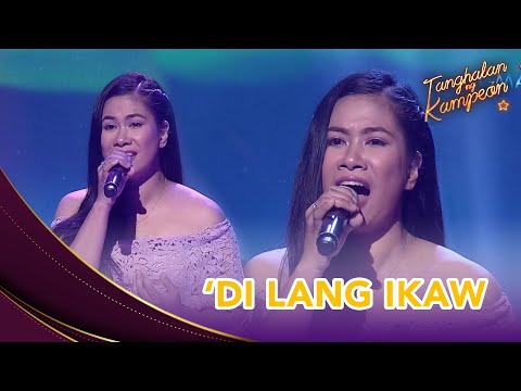 Rhea Mejos sings 'Di Lang Ikaw' with grace and elegance! | Tanghalan Ng Kampeon