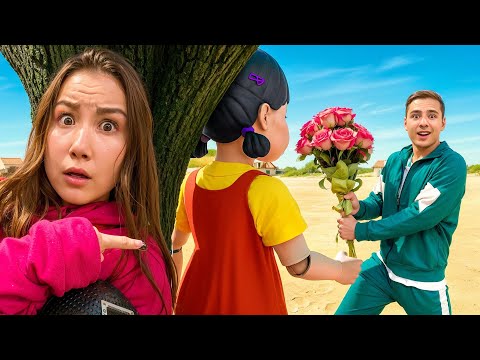 КУКЛА из ИГРЫ в КАЛЬМАРА - НИКОГДА НЕ ХОДИ на свидание с ней !