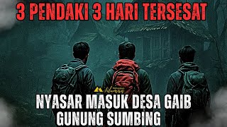 NGERI ! 3 PENDAKI TERSESAT SELAMA 3 HARI MEREKA NYASAR MASUK KE DESA GAIB GUNUNG SUMBING