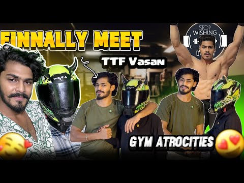 Kuttyttf | 🥹 Finally Meet TTF Vasan Anna | TTF VS KUTTYTTF Combo 👻 | @TwinThrottlers_TTF | #ttf