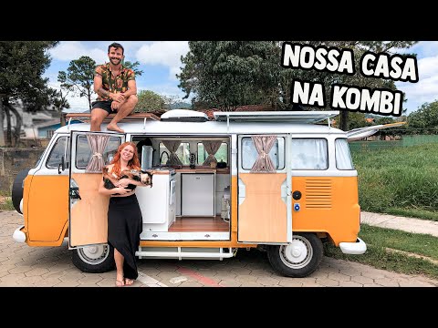 Tour pela KOMBI MOTORHOME mais incrível do Brasil