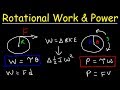 Work, Power, and Torque Concepts