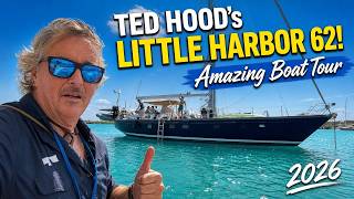 SSL772 ~ BOAT TOUR!  Little Harbor 62 originally owned by Ted Hood of Hood Sails!