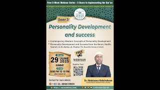 Personal Development through | Introduction | by, Dr. Abdulazeez Abdulraheem | English