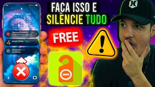 Adeus NOTIFICAÇÕES! Esse APP FAZ ISSO em QUALQUER APLICATIVO - Simples e Grátis