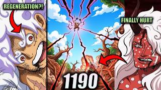 Luffy Regenerates + The Wildest Attack Ever Injures Imu / One Piece Chapter 1190