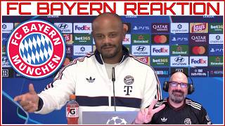 Die PK mit Vincent Kompany vor dem CL Auftakt gegen FK Bodø/Glimt 🎙️ FC Bayern München Reaction