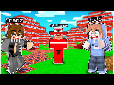 AKU MENEMUKAN DESA TNT ANEH di DUNIA MINECRAFT