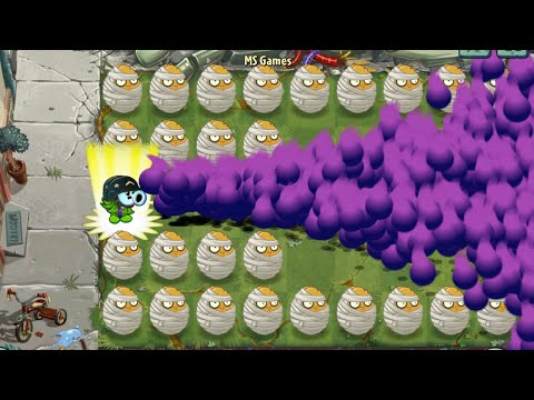 PvZ 2 Challenge - All Plants x100 Level Max Vs The Smash Gargantuar Zombie Level 15 - Who will win?