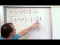 Dividing Fractions and Mixed Numbers