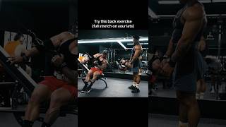Try this back exercise in your next workout 🔥