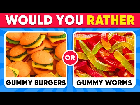 Would You Rather CANDY & SWEETS Edition 🍬🍮🍧 Daily Quiz