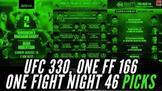 FWF: If I Was a Betting Man WHERE'S THE VALUE?| UFC 330 + ONE FN 46 & OFF 166 Best Picks & Props