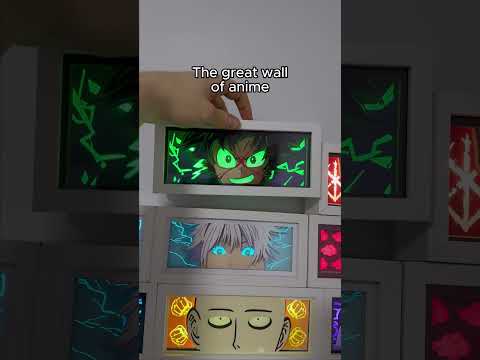 The Great Wall of anime..