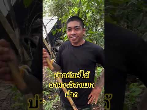 บ่าวยักษ์ได้อาหารอีสานมาฝาก #ทหารไทย #ทหารชายแดน #บ่าวยักษ์