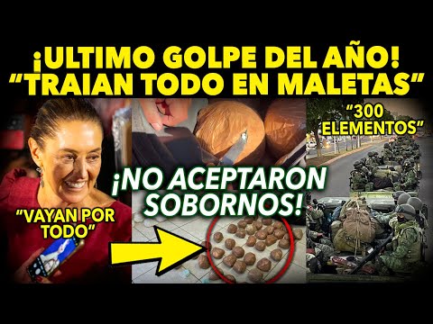 GOLPE FIN DE AÑO ¡CAEN CON MALETAS LLENAS! NO SE DEJARON SOBORNAR! INFORMAN DE ULTIMA HORA