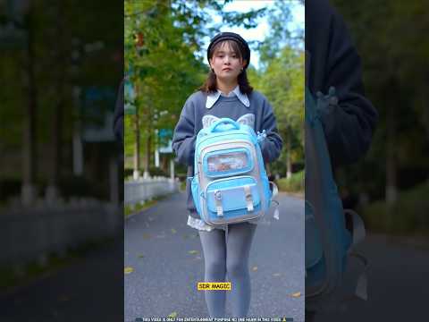 Waterproof school bag 🤯 New Viral Gadgets, SmartAppliances,Kitchen Utensils/ Home Inventions #shorts