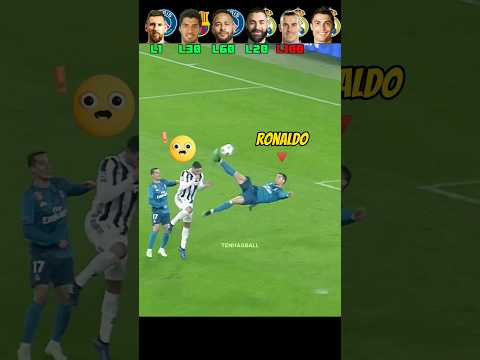 Messi Suarez Neymar VS Benzema Bale Cristiano | Bicycle Kick Challenge๐ฅ๐