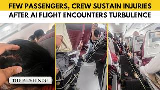 YouTube video thumbnail: Air India Phuket-Delhi Flight Encounters Turbulence; few Passengers, Crew Sustain Minor Injuries