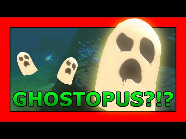 GHOSTOPUS?!? | NEW SECRET Feed and Grow Fish