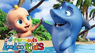 🎶 Baby Shark em Português | Bebê Tubarão | Músicas Infantis para Crianças 🦈🐠 Canções de bebê