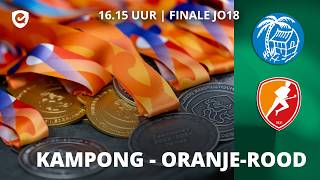 NK Jeugd 2026 | FINALE JO18: KAMPONG - ORANJE-ROOD | LIVE OM 16.15 UUR